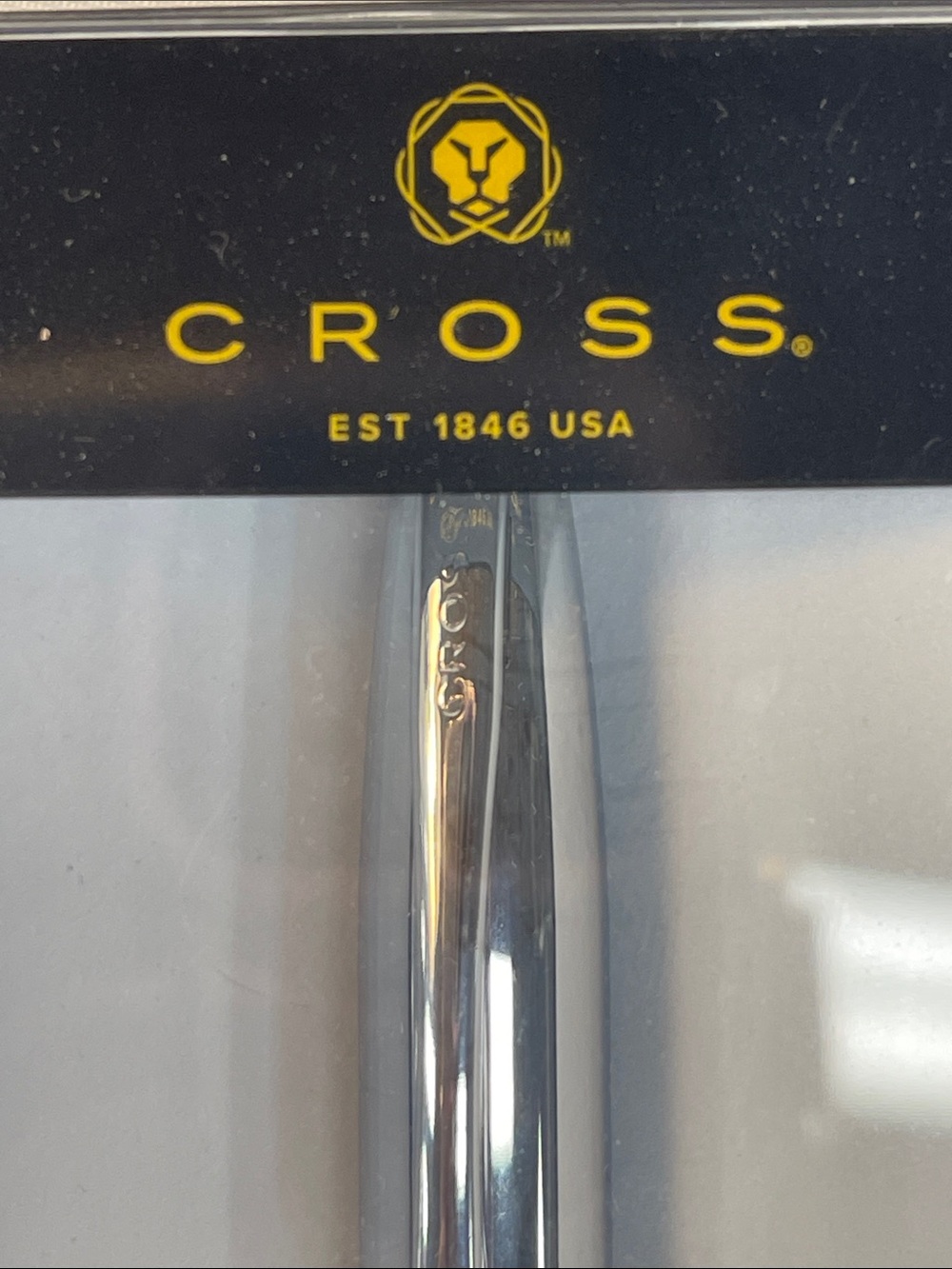 Cross Ballpoint Pen in Polished Silver New in box - Picture 13 of 15